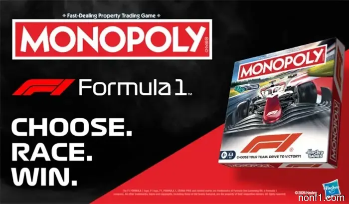 The new version of "Monopoly" is dedicated to Formula 1.