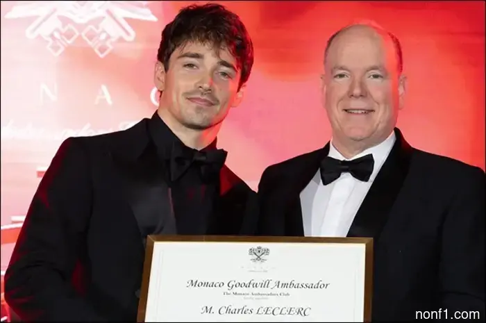 Charles Leclerc became the "Goodwill Ambassador of Monaco."