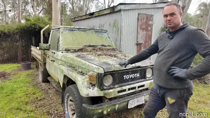 Видеозапуск Toyota Land Cruiser, покрытого мхом, доказывает, что легенды никогда не умирают