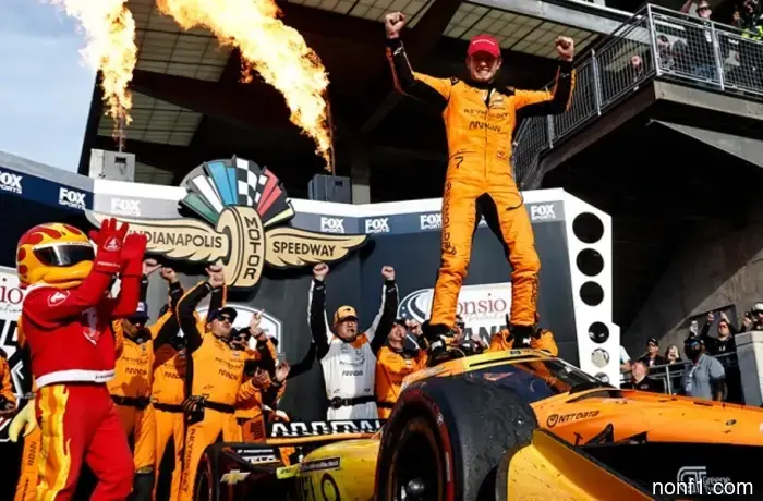 IndyCar: Christian Lundgaard logró la victoria para McLaren