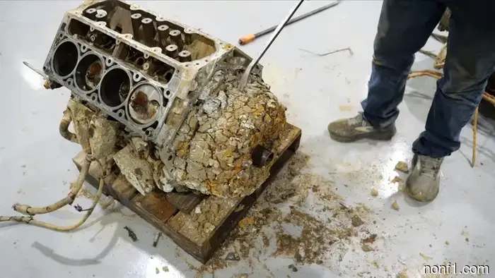 Вот что четыре года в реке делают с GM 6.2L V8