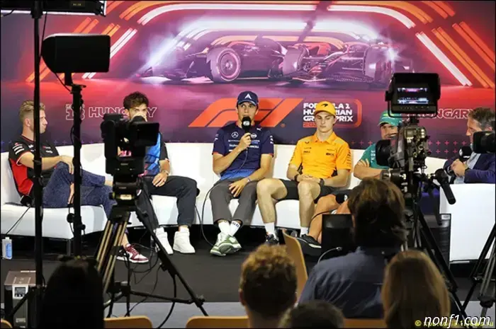 Hungary Grand Prix: Press Conference Schedule