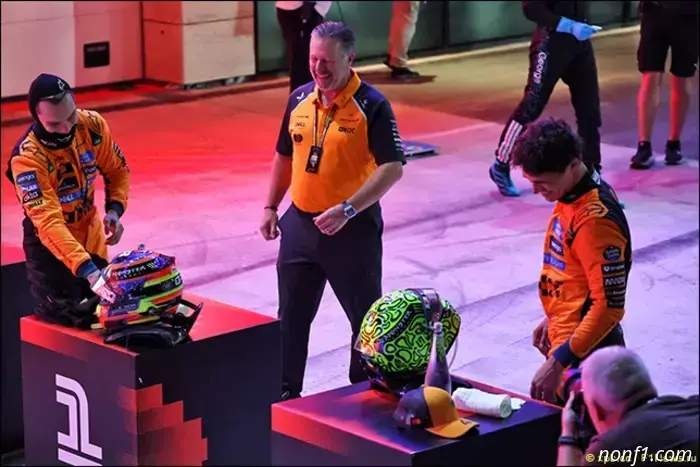 Zak Brown: Don't miss the start of today's race