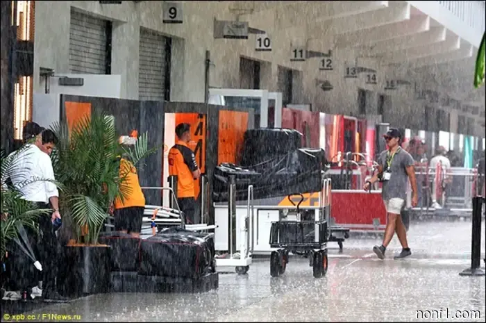 The first support race in Miami has been canceled.