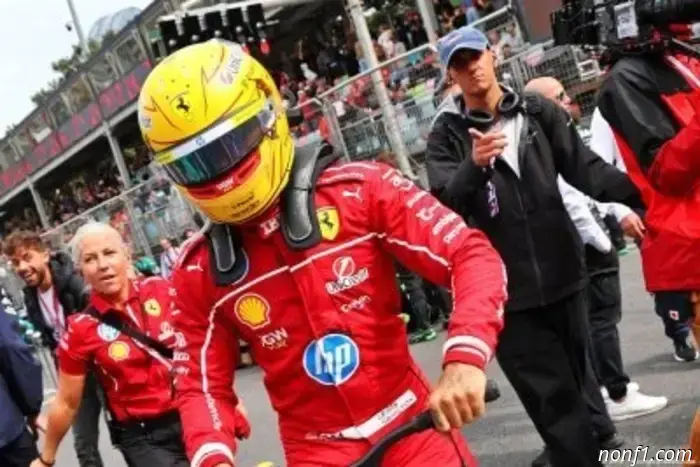 Hamilton deemed 'immature' during Ferrari disputes - Schumacher