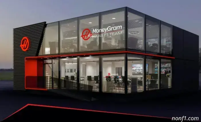 Haas F1 Team unveils new motorhome in Imola