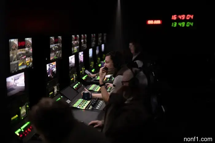 Inside the Globe-Trotting Tent That Streams F1 Worldwide Every Weekend