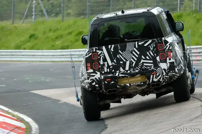 New Extreme Land Rover Defender Observed Speeding on the Nurburgring