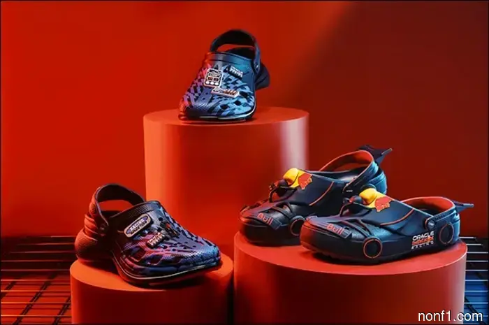 Red Bull Racing and Crocs announced a collaboration.