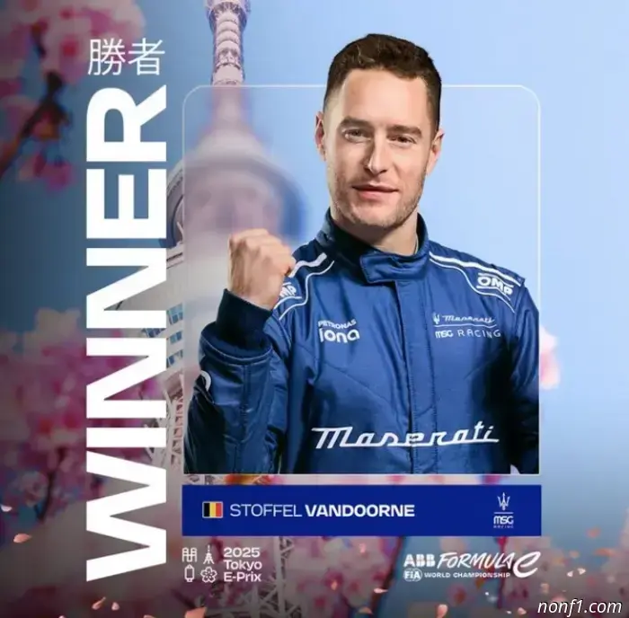 Formula E: Vandoorne wins for the first time in three years
