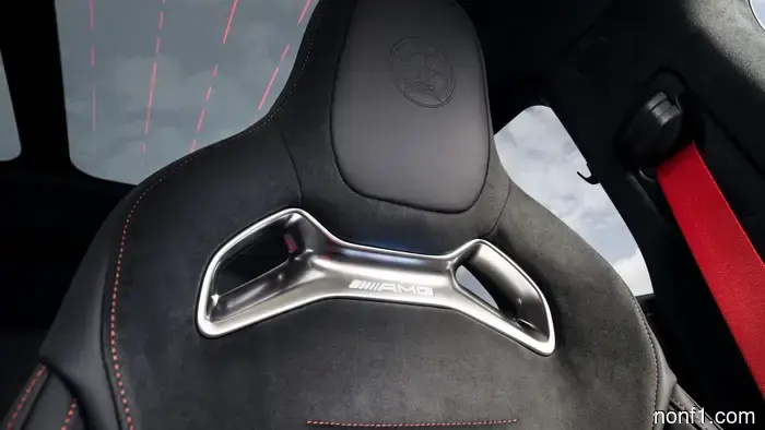 The Mercedes-AMG GT 4-Door replaces climate buttons with an expanded screen.