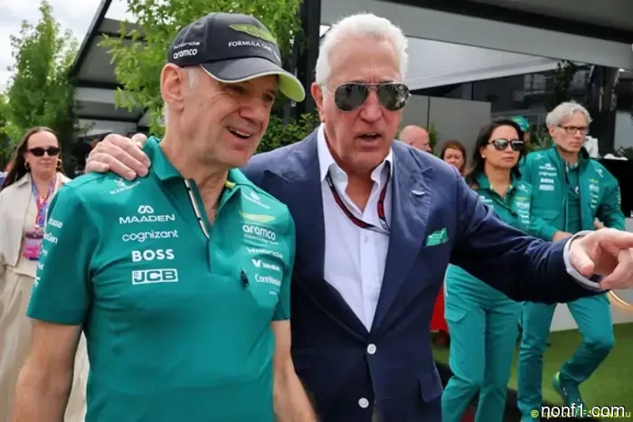 Lawrence Stroll's statement on the situation surrounding Newey