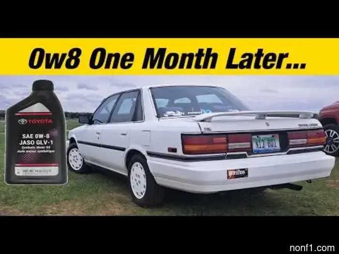 Usar aceite 0W-8 en un Toyota Camry de 330,000 millas resulta en un consumo extremo.