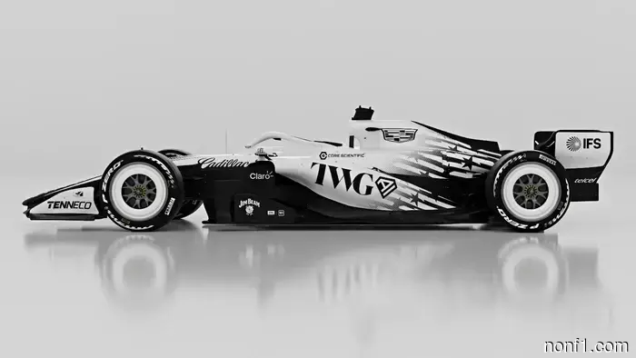 Cadillac's Miami F1 Livery Showcases a Stunning Black-and-White Design