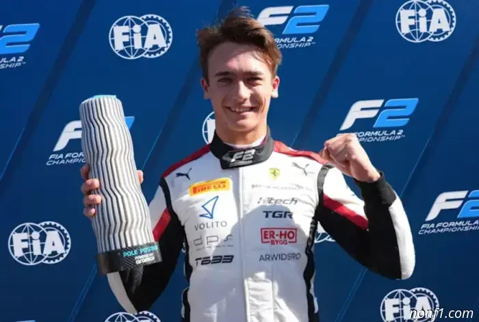 F2: Dino Beganovic was lucky to win pole at Imola