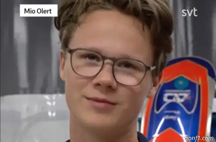The young Swedish driver is grateful to Kimi Räikkönen.