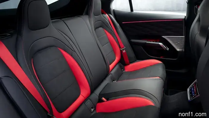 The Mercedes-AMG GT 4-Door replaces climate buttons with an expanded screen.