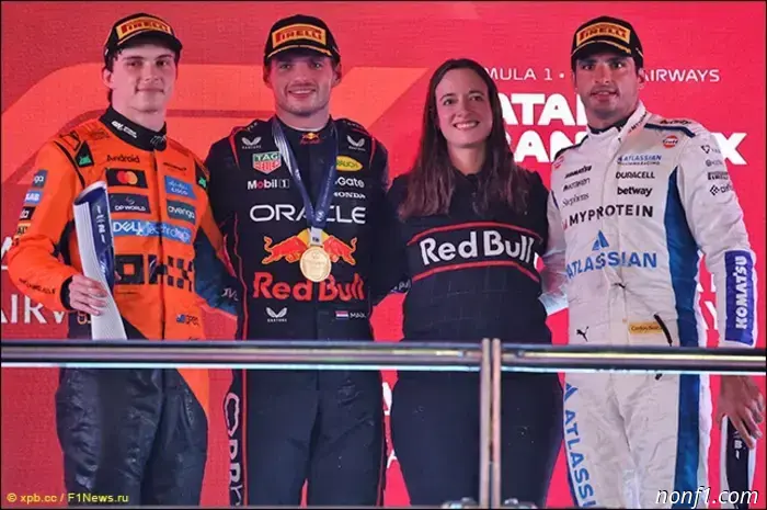 Гран-при Катара: Ферстаппен - Пьастри - Сайнс