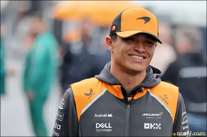100 minutos para el inicio: Comentario de Lando Norris