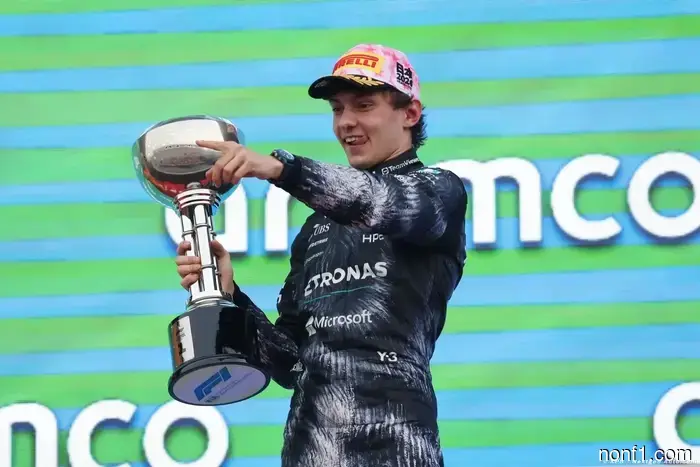 Antonelli catches up with Russell as Italian media poses a significant question.