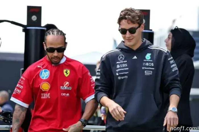Russell: It makes no difference to me who is driving the second car.