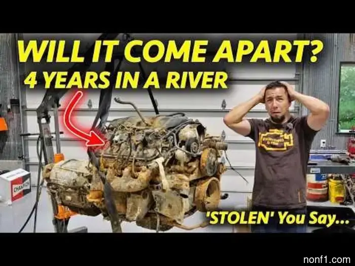 Вот что четыре года в реке делают с GM 6.2L V8