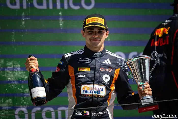 Alonso secures the son of F1 icon Montoya.