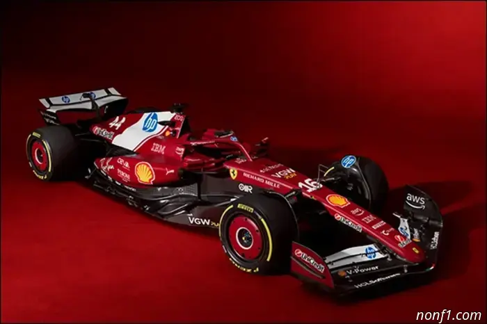 Presentations of new cars: Ferrari SF-25