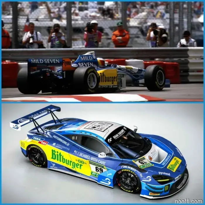 NLS: McLaren Timo Glock is designed in a recognizable style