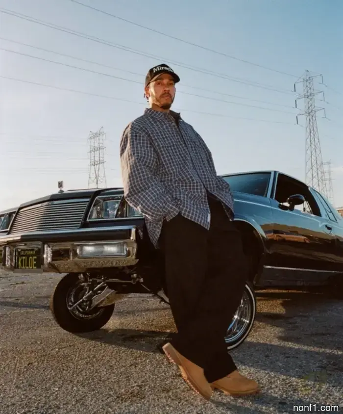 Hamilton tested the Quick lowriders.