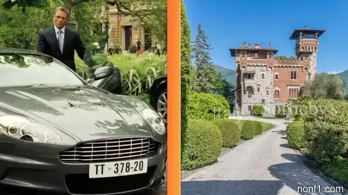 Villa del Lago de Como Donde James Bond Disparó a Mr. White en 'Casino Royale' Está a la Venta