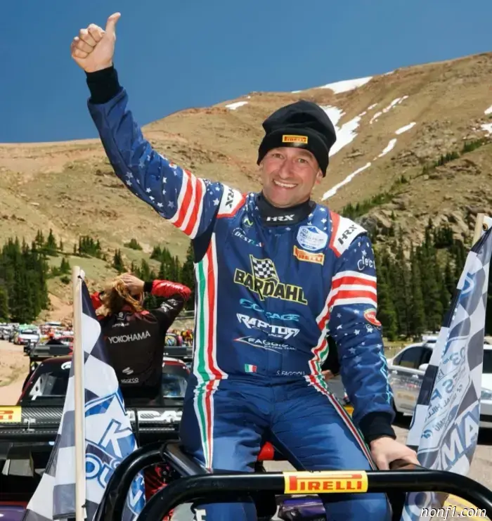 Fagioli, el primer italiano en conquistar Pikes Peak