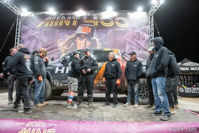 Toyota engineers transformed this 100,000-mile Tundra Hybrid into a desert racing vehicle.