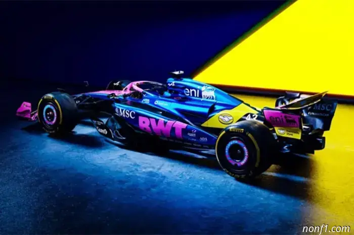 Alpine revealed the car livery for three races.