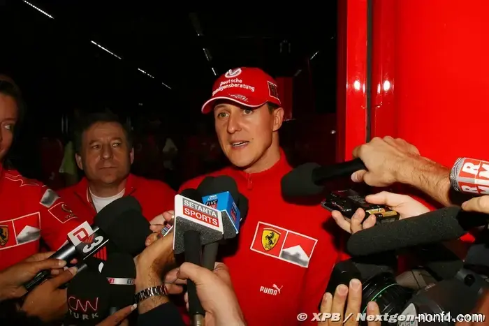 Weber left 'speechless' following Todt's remarks about Schumacher.