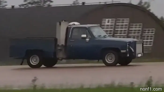 This Chevy Truck Operates on Wood, and It Recently Set a Speed Record.