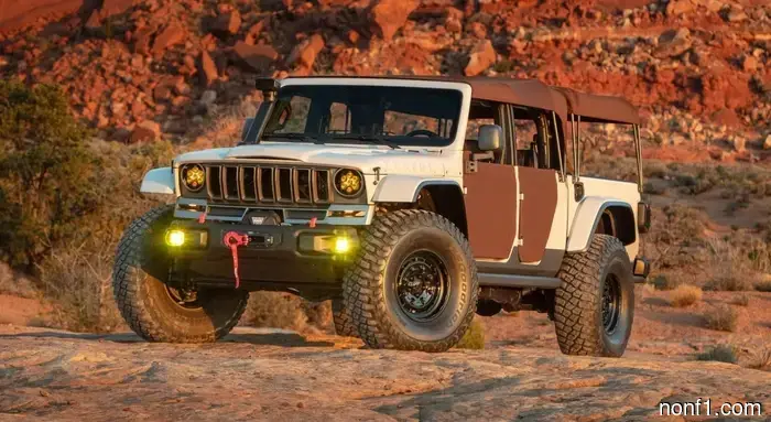 Jeep está construyendo un Wrangler Scrambler SRT con techo desmontable, asientos traseros orientados hacia atrás y probablemente un V8.