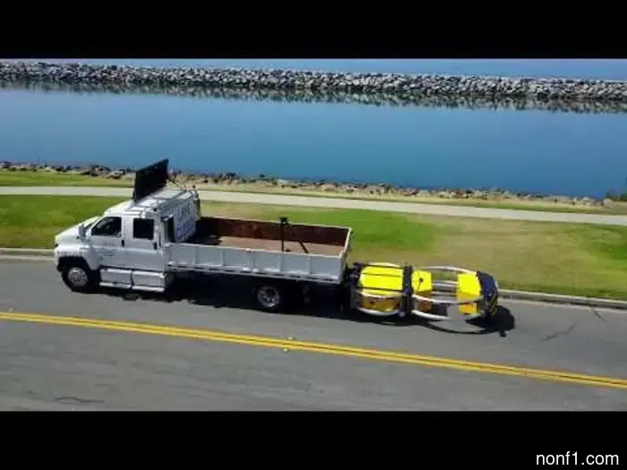 These truck-mounted crash barriers were created due to drivers' inability to stop looking at their phones.