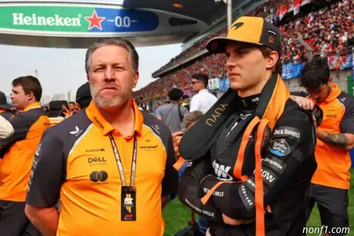 Zak Brown refuted Alex Palou's statements made in court.