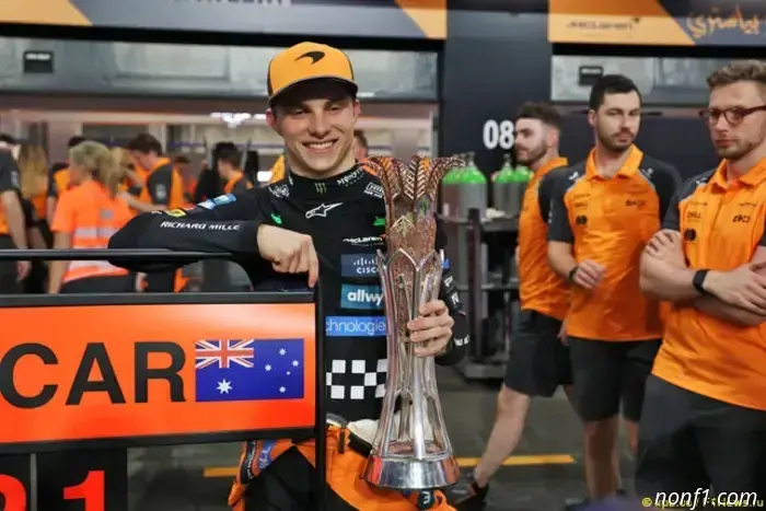 Oscar Piastri: Leading in the individual competition doesn't change anything.