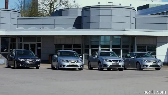Seven Saab prototypes that were left at the factory are set to be auctioned off.