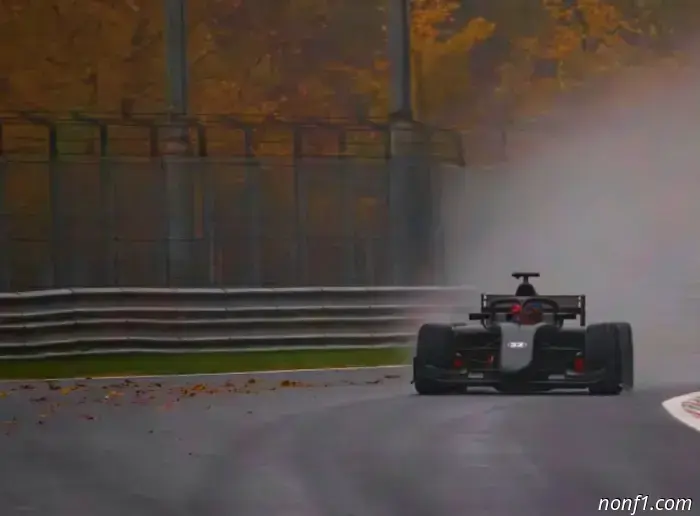 Колтон Херта управлял автомобилем Ф2 во время тестов в Монце.