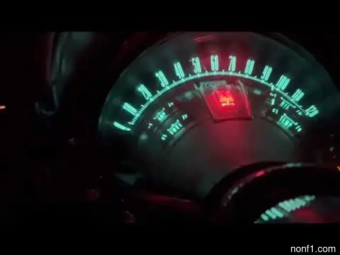 This Electroluminescent Gauge Cluster from the 1960s is far superior to a screen.