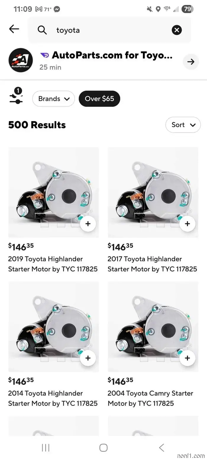 You can now order OE car parts through DoorDash just like you would with pizza.