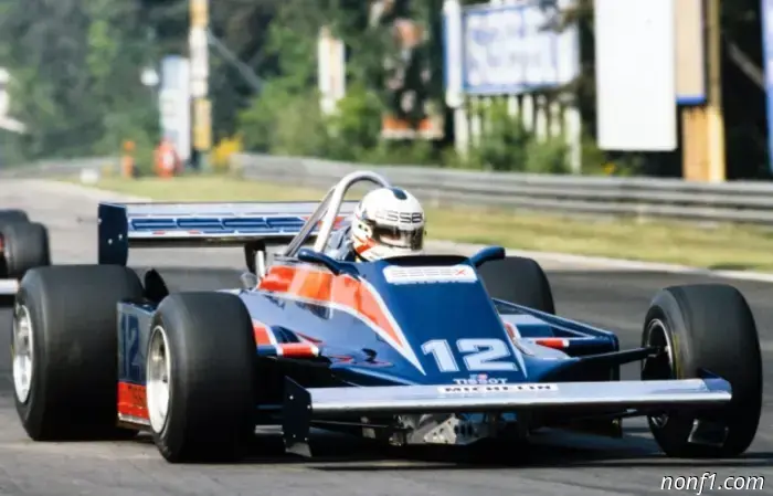 A unique Lotus 81 is up for sale.