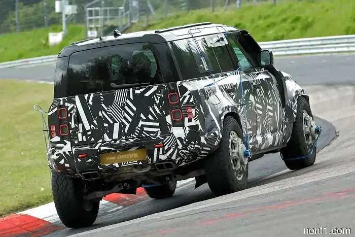 New Extreme Land Rover Defender Observed Speeding on the Nurburgring