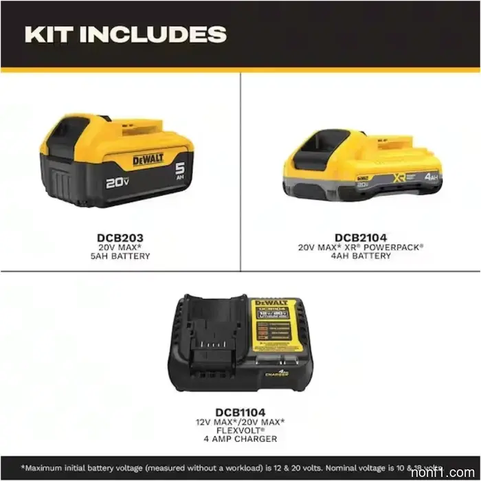 Obtén dos herramientas DeWalt sin escobillas gratis cuando compres baterías en esta venta del Día de los Caídos.