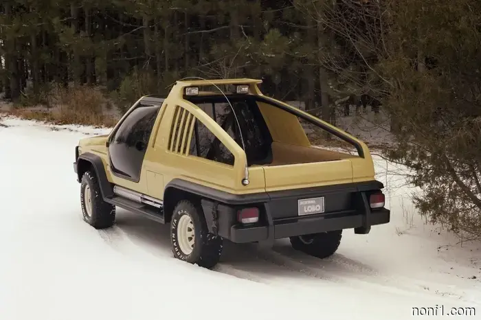 In 1980, Ford created a concept for a Bronco with bubble doors.