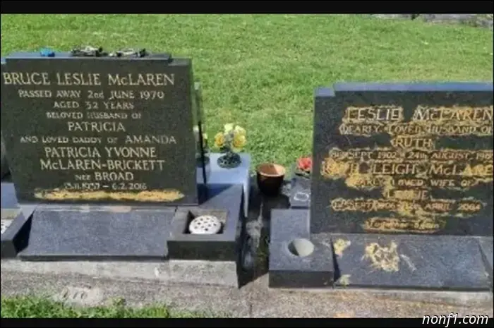 En Nueva Zelanda profanaron la tumba de Bruce McLaren.