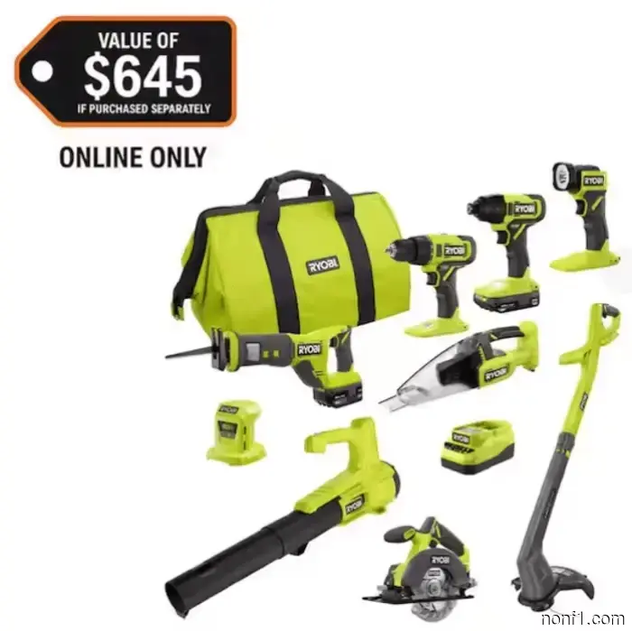 The Home Depot está liquidando herramientas eléctricas Ryobi con enormes descuentos.